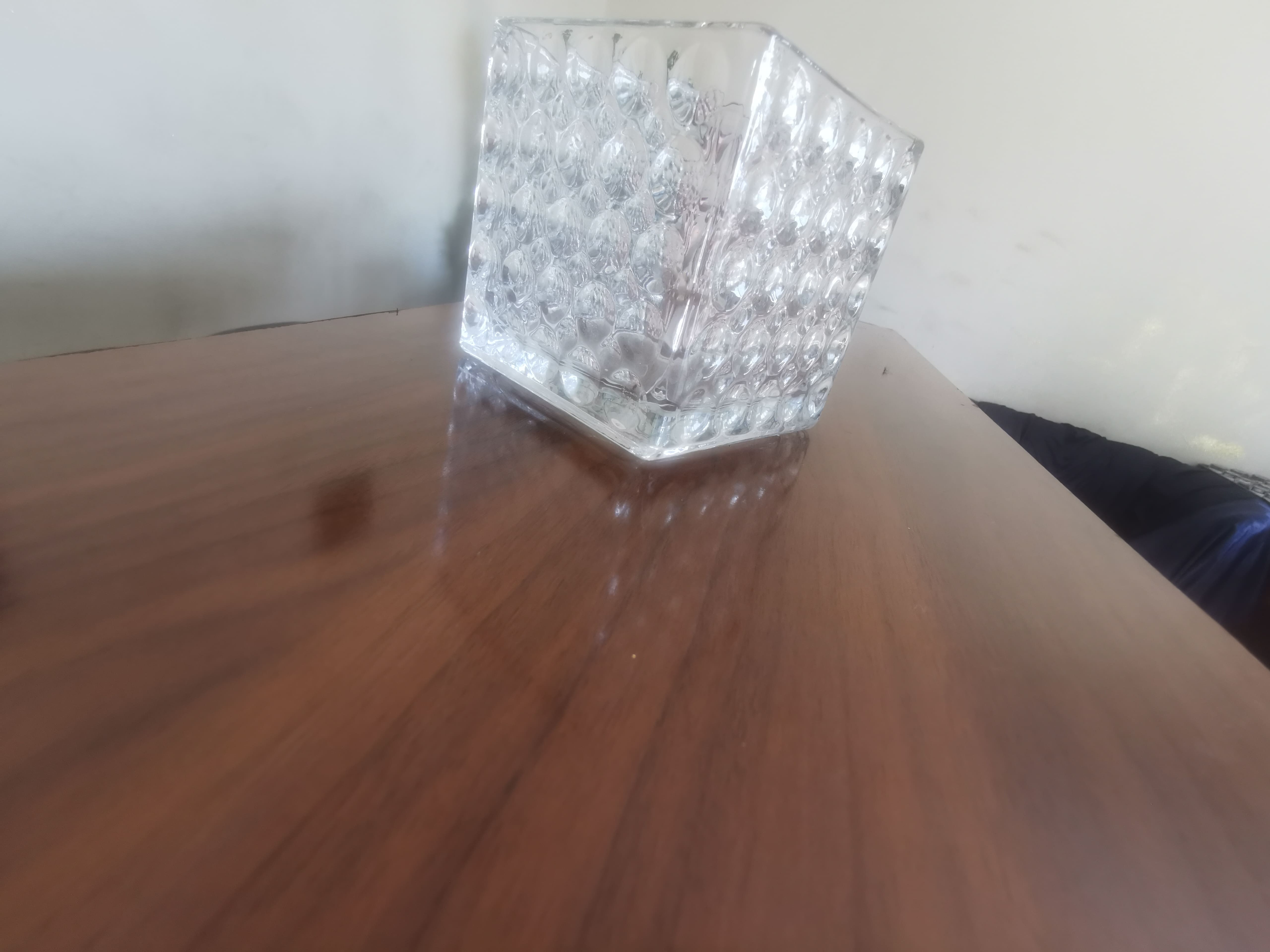 Square cube vase